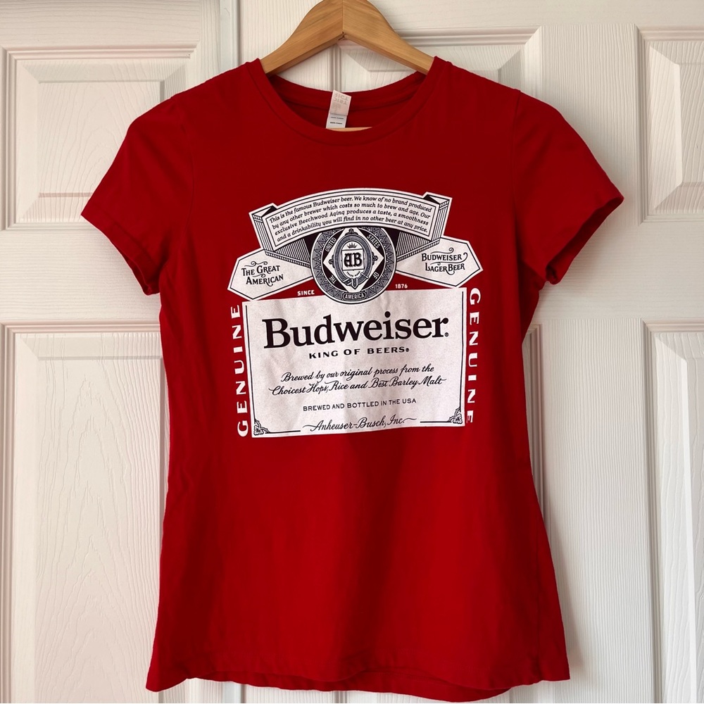 Size Small Womens Budweiser T-Shirt